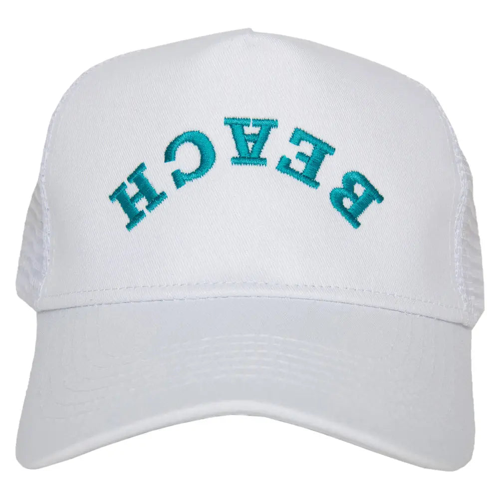 Beach Upside Down Trucker Hat