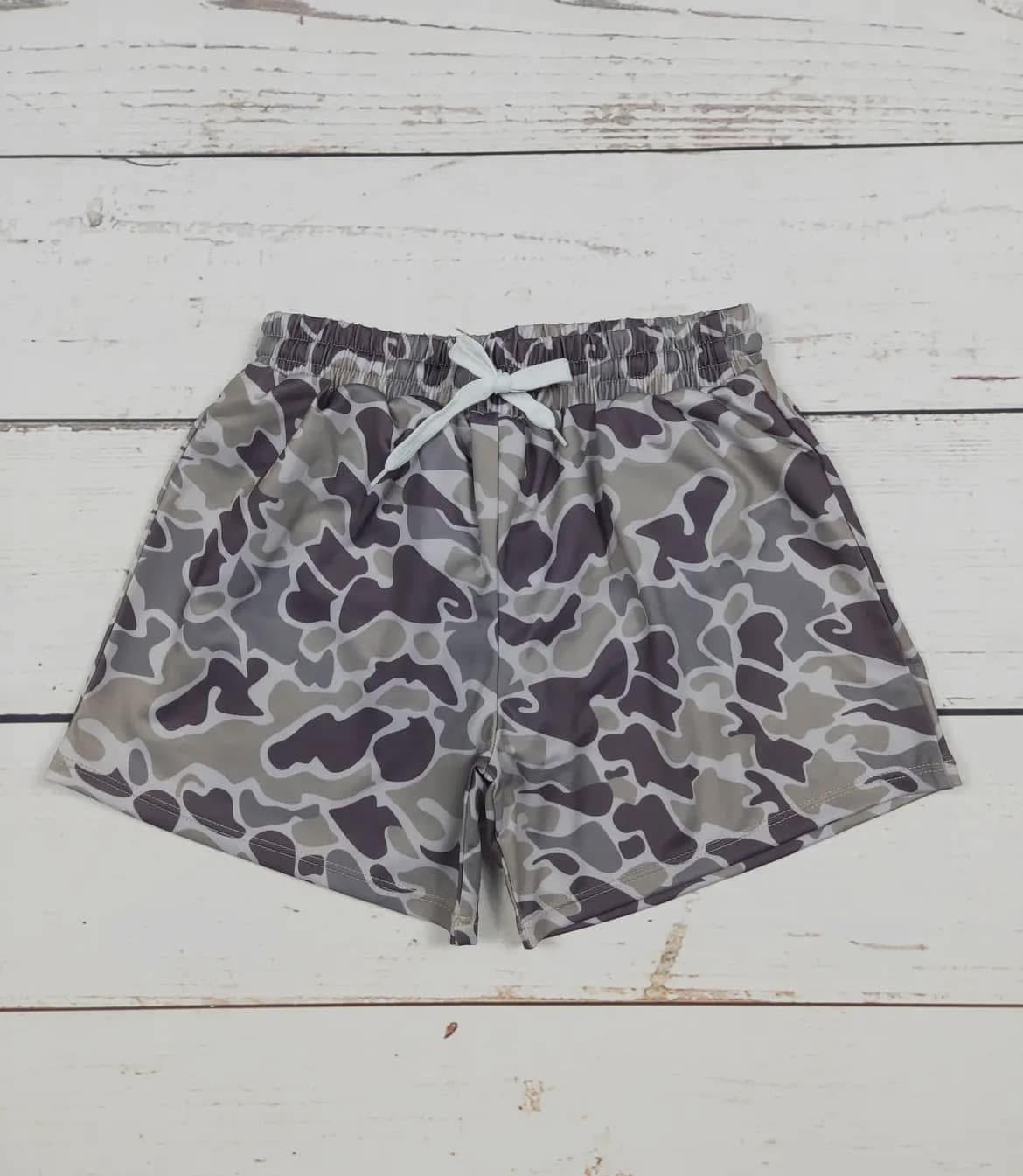 Boys Camo Swim