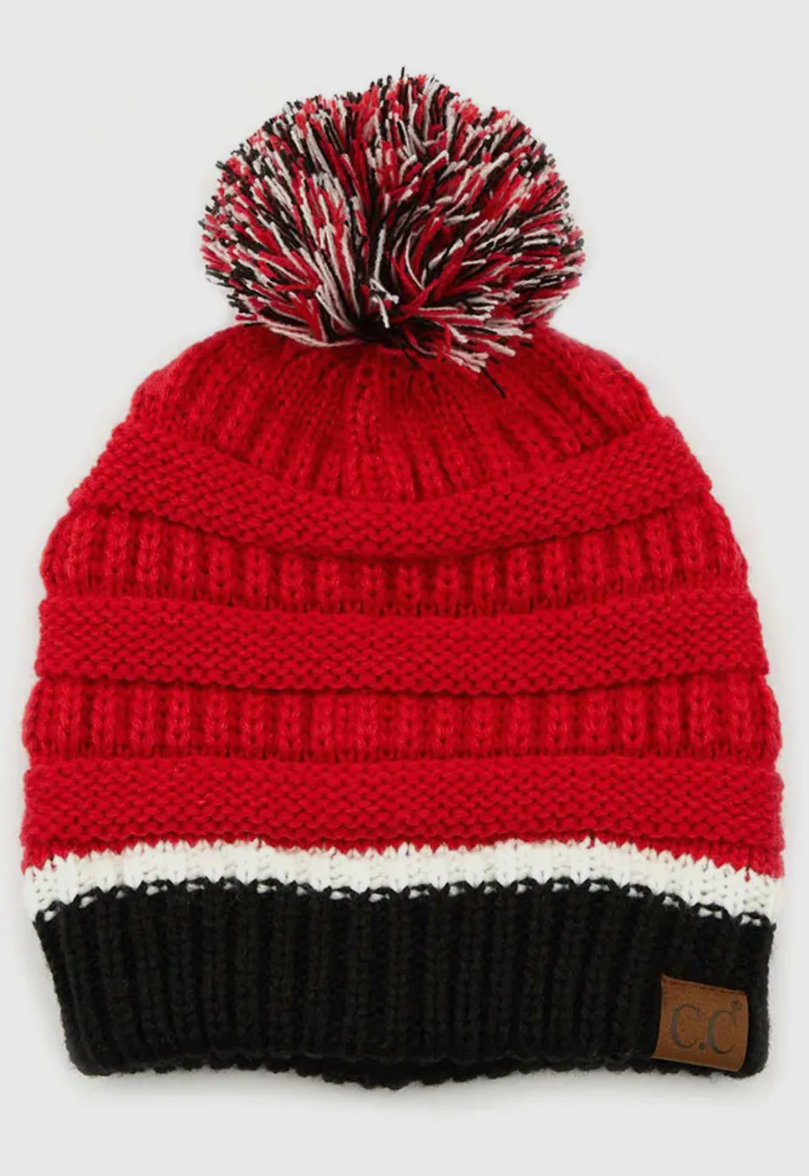 Red/Black Game Day Beanie