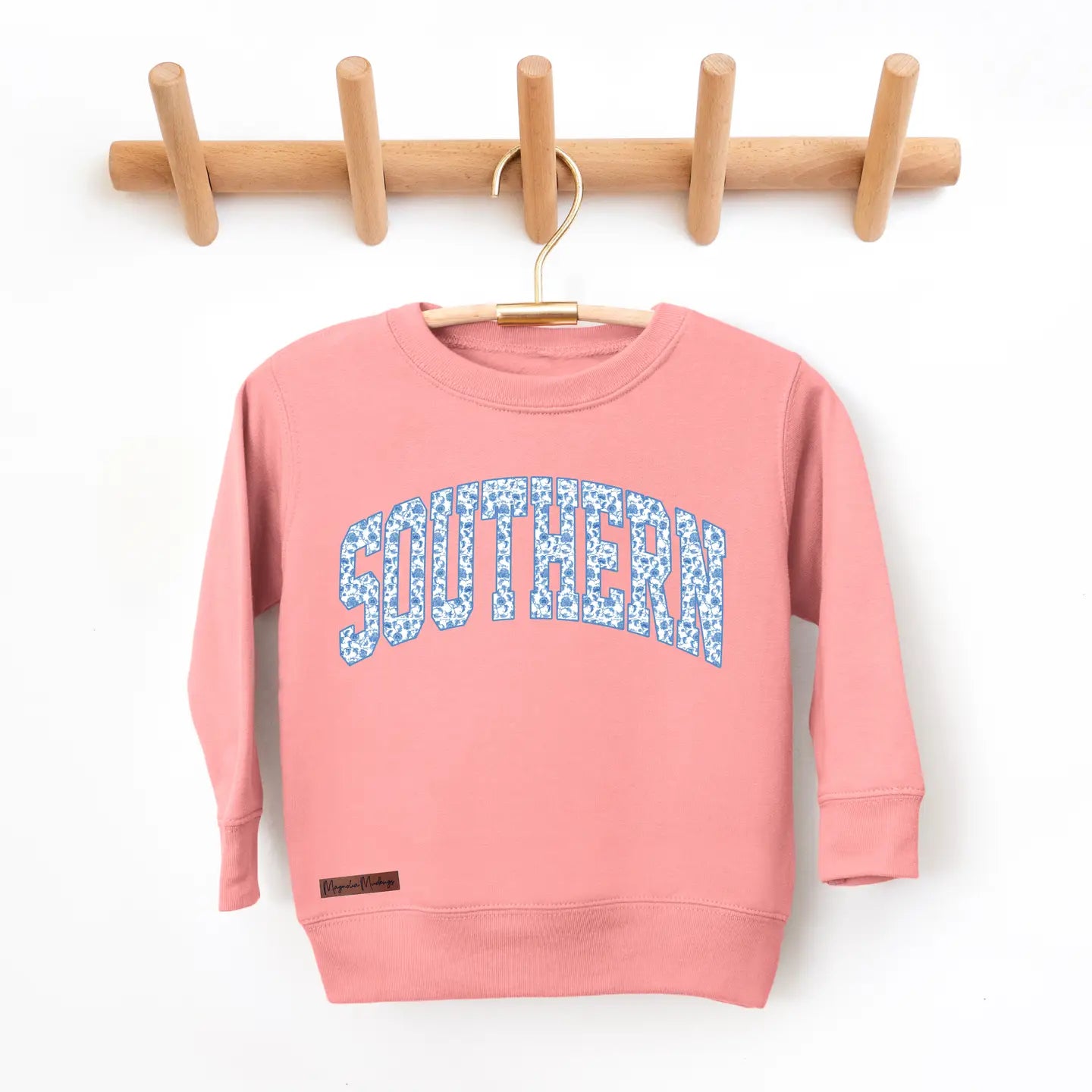 Chinoiserie Southern Kid's Crewneck Pullover
