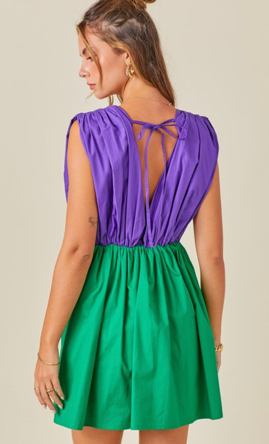 Mardi Gras Romper