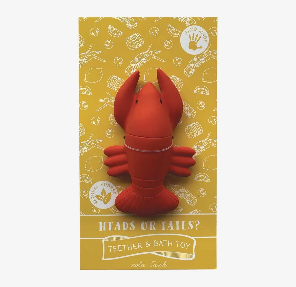 Heads or Tails Teether & Bath Toy