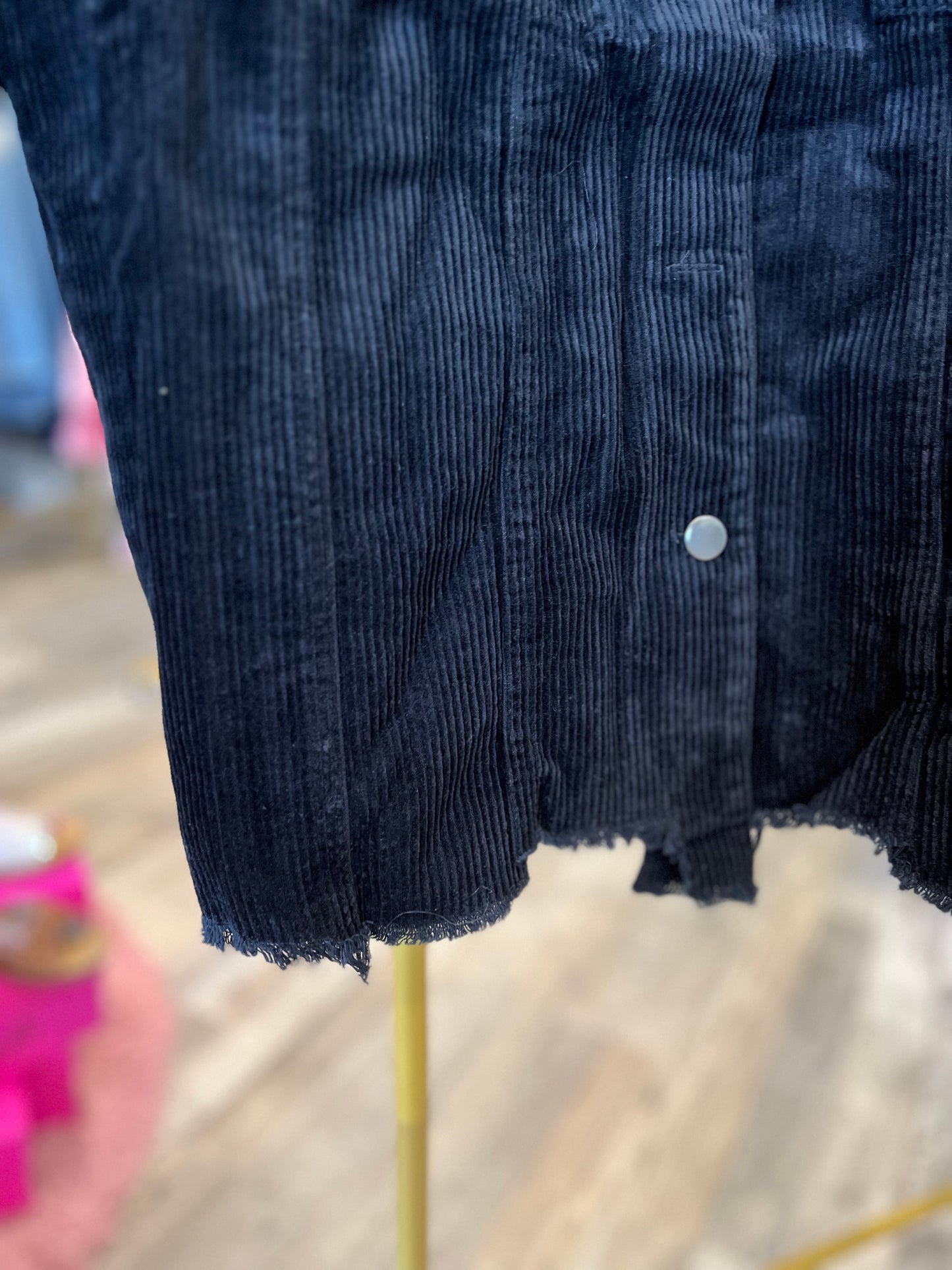 Plus Midnight Corduroy Jacket