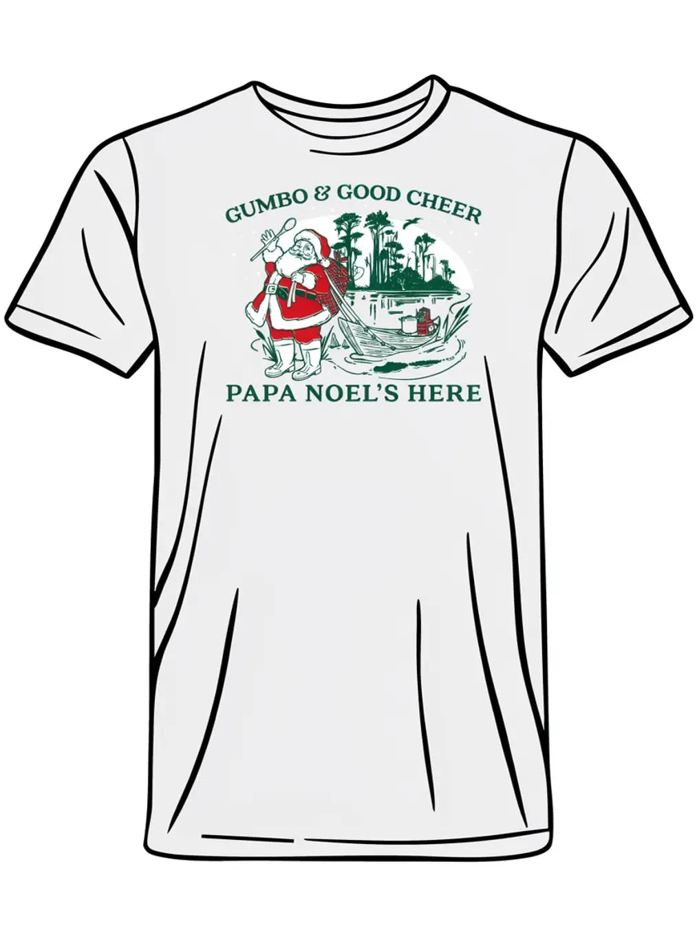 Gumbo and Good Cheer T-Shir Preorder