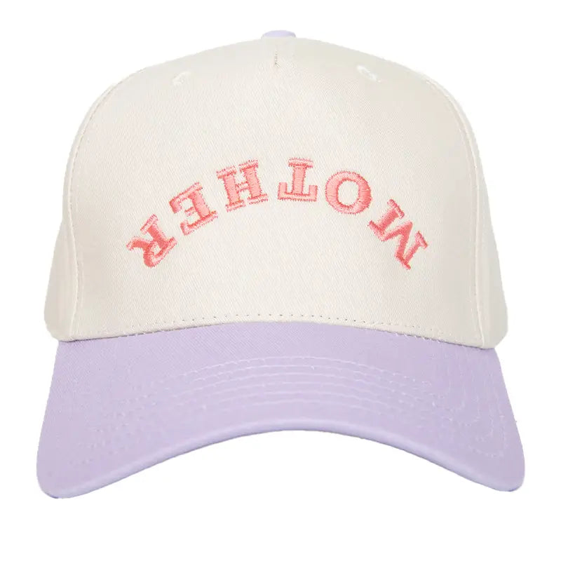 Mother Upside Down Two-Toned Vintage Hat