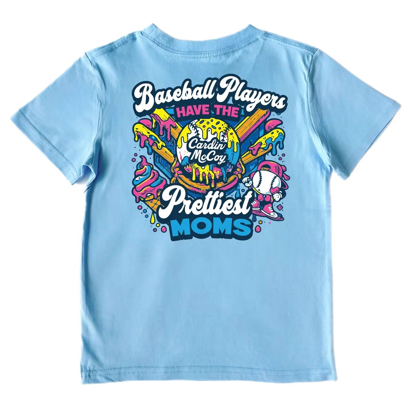 Cardin McCoy Baseball Moms Short-Sleeve Tee