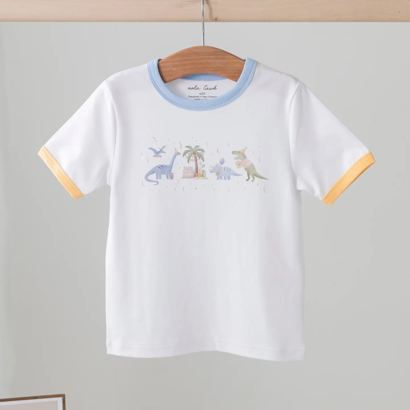 Dino-Mite Birthday Organic Cotton Tee