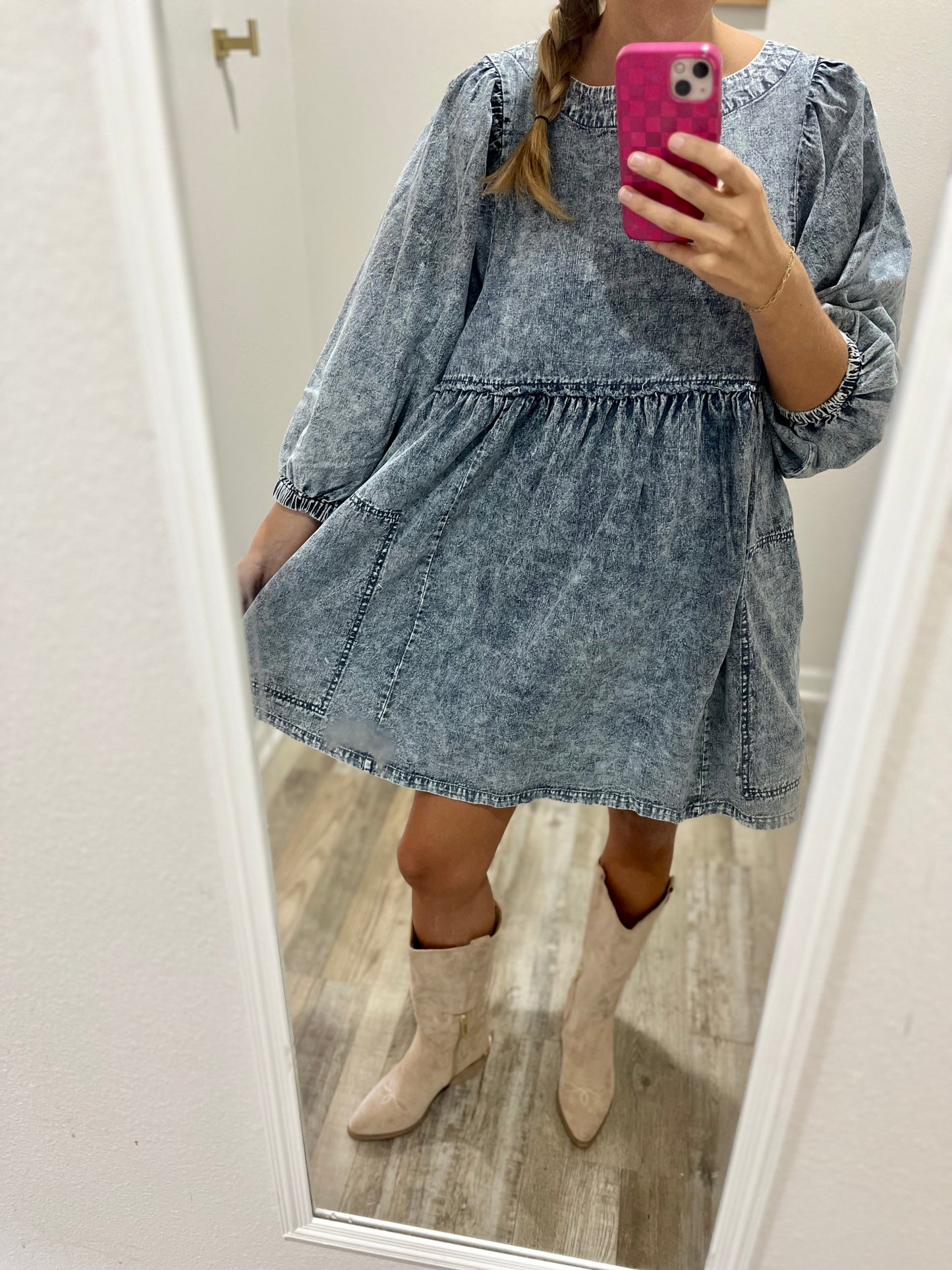 Dolly Denim Dress