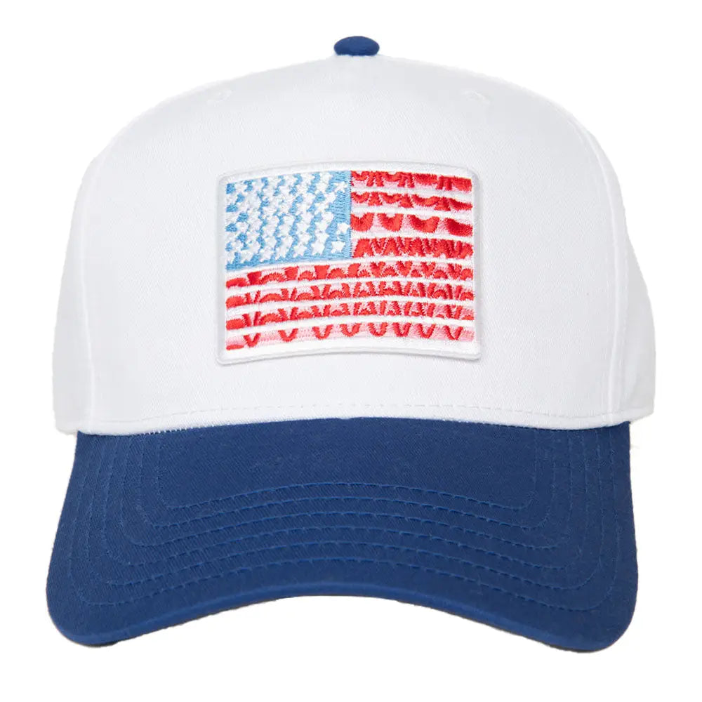 American Flag Trucker Hat