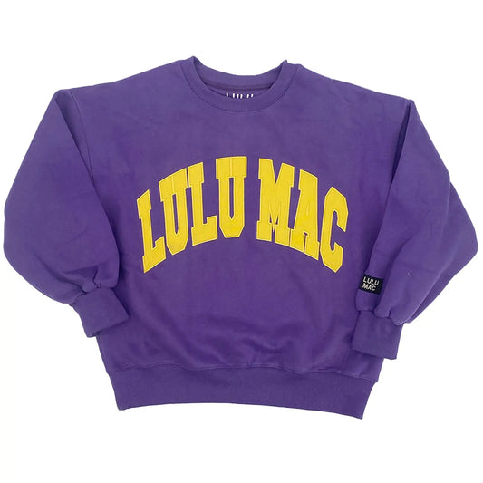 Lulu Mac Purple/Yellow Sweatshirt