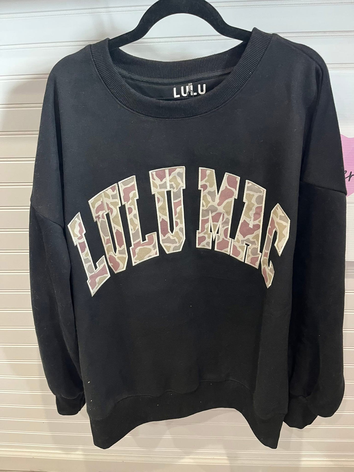 Lulu Mac Black Camo