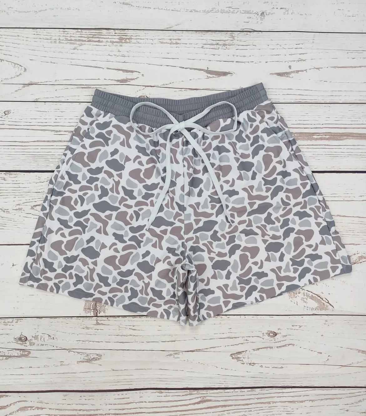 Men’s Grey Camo Swim