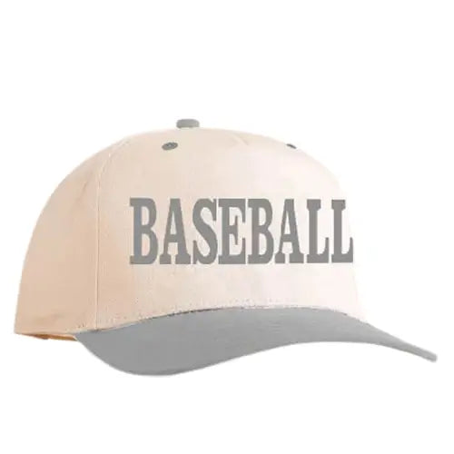 Gray Baseball Hat