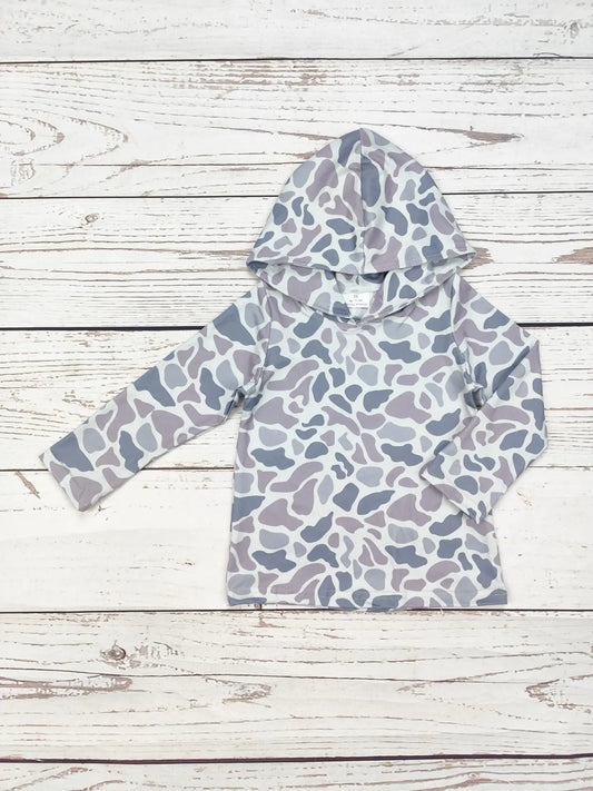 Boys Camo Hoodie