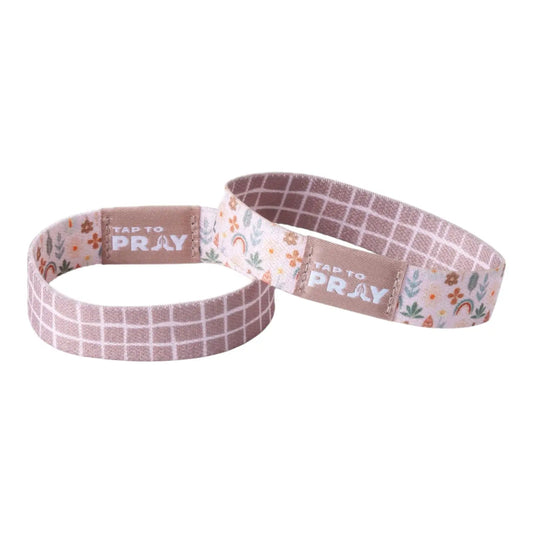 Tap To Pray® Wristband – Prairie & Plaid Small
