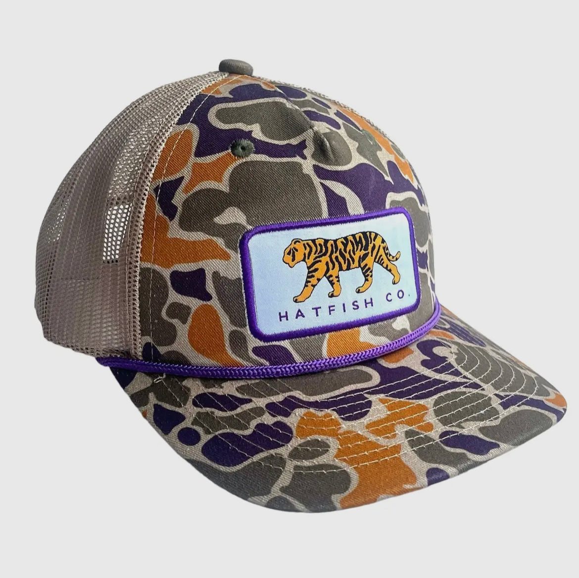 Kids Camo Fighting Tiger