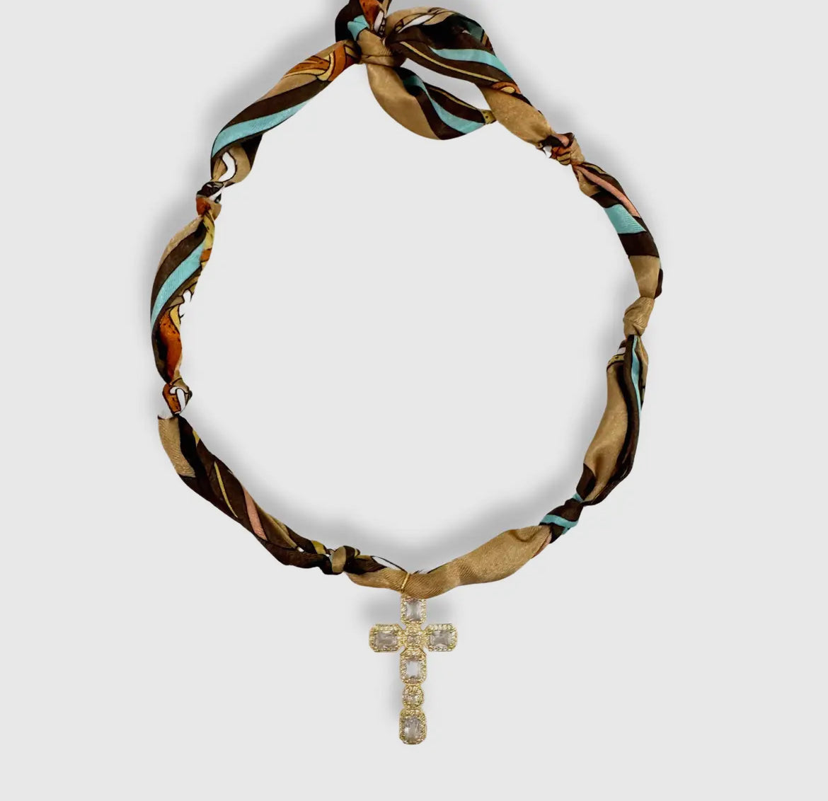 Scarf Charm Necklace