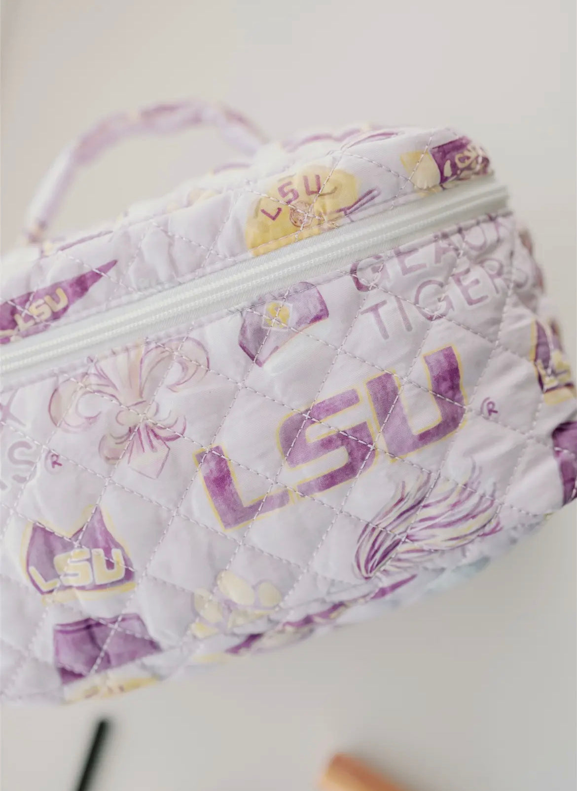 LSU Makeup Bag
