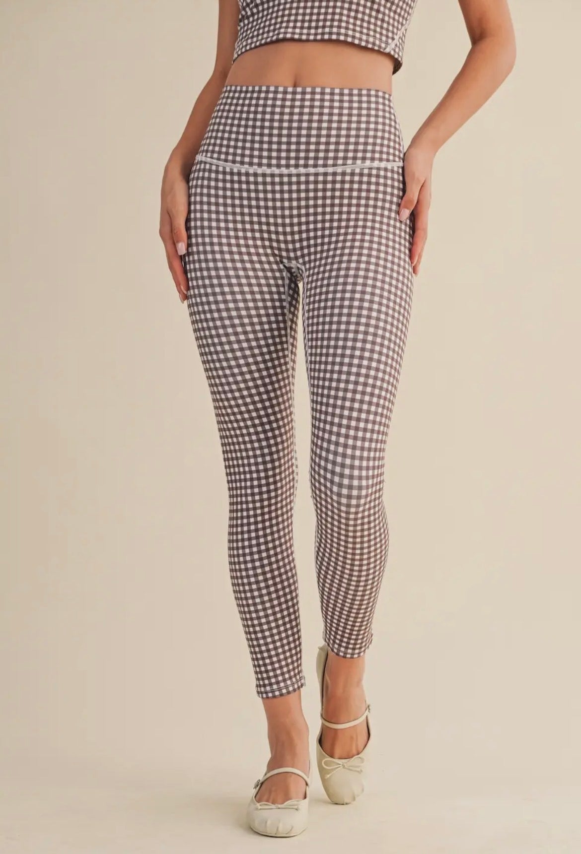 Gingham Aligned Legging