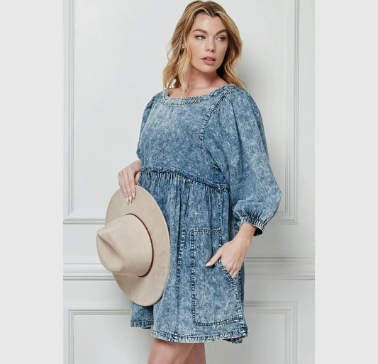 Dolly Denim Dress