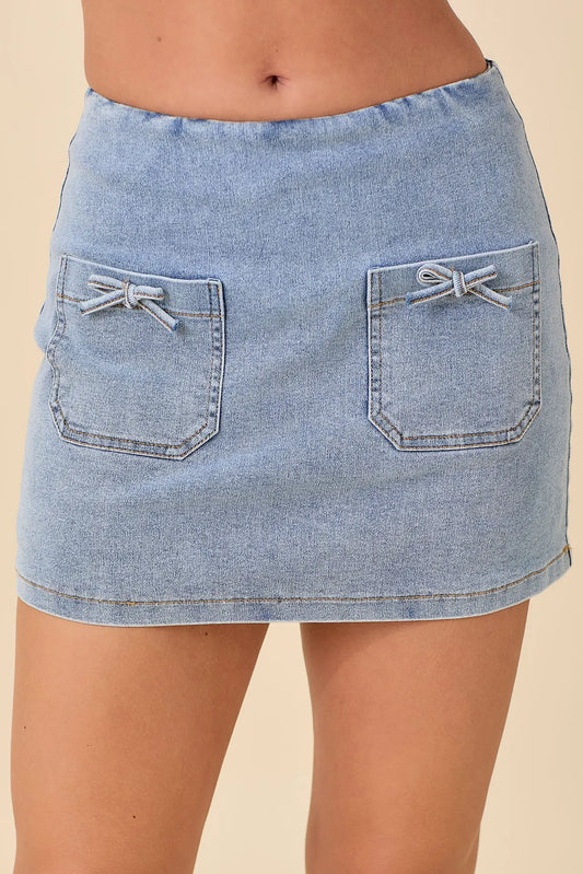 Molly Denim Skort