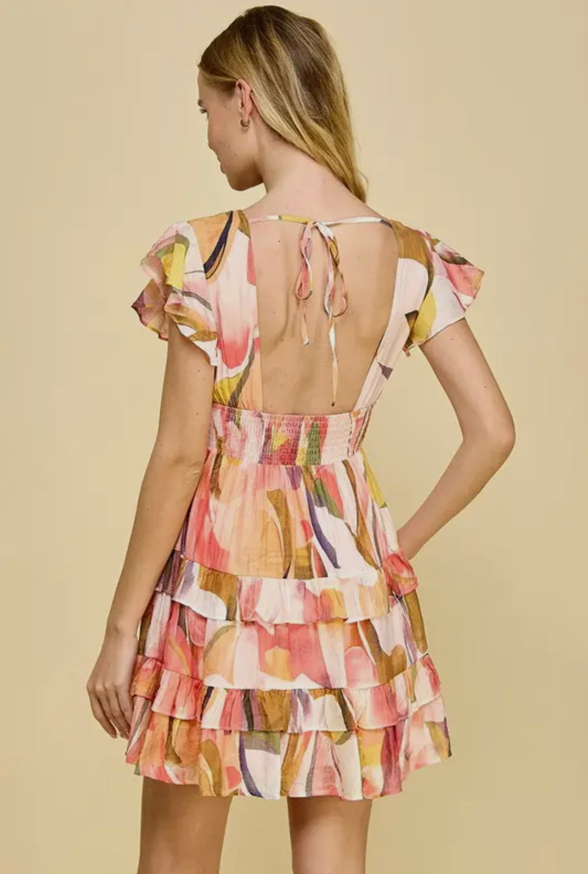 Grace Ruffle Tiered Dress