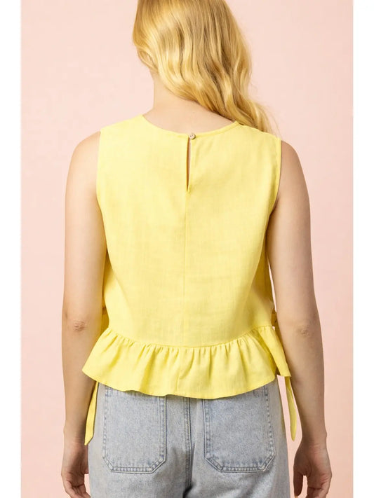 Sunny Ruffle Top