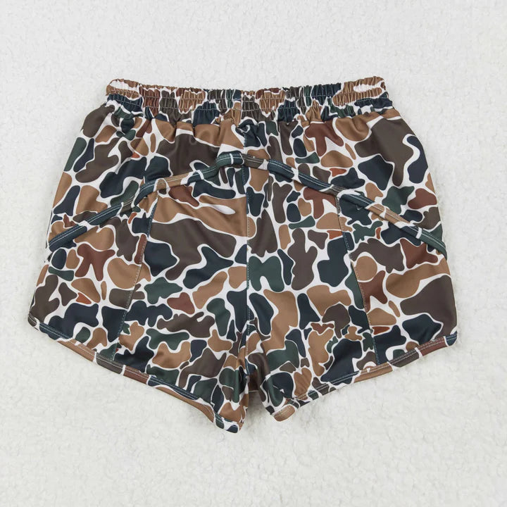Women's Camo Athletic Shorts