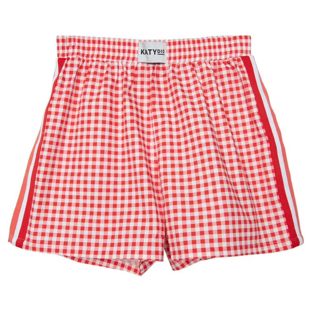 Red Plaid Boxer Short