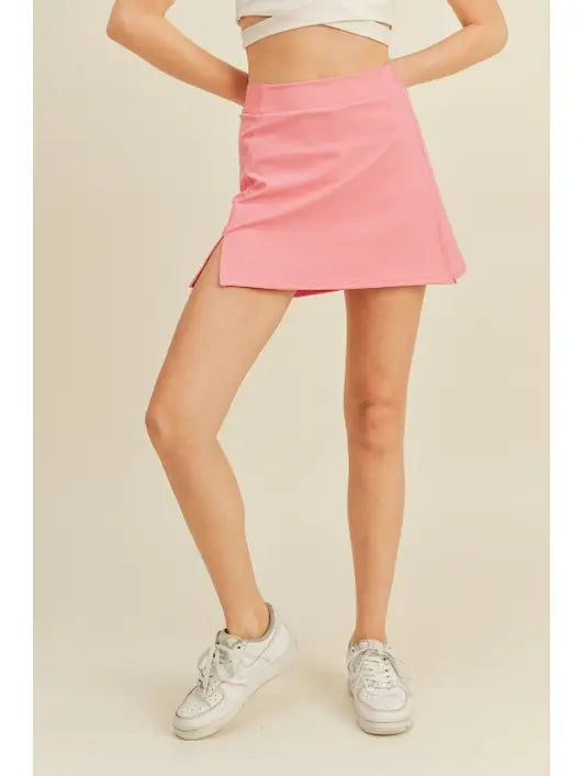 Bubblegum Tennis Skort