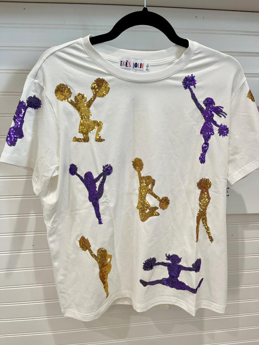 Sequin Cheer Tee