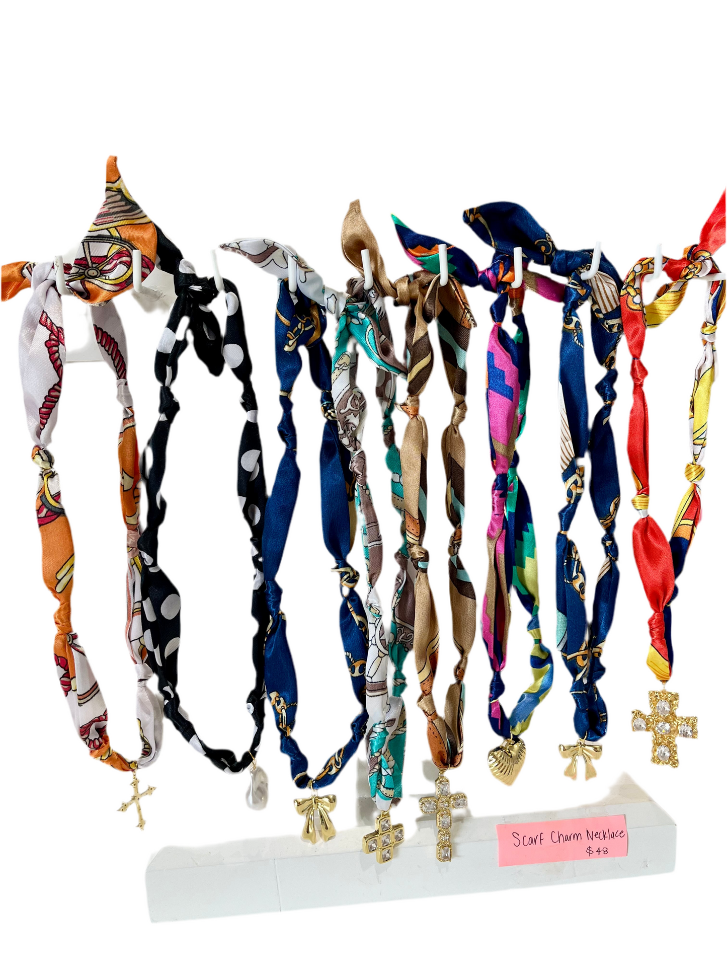 Scarf Charm Necklace