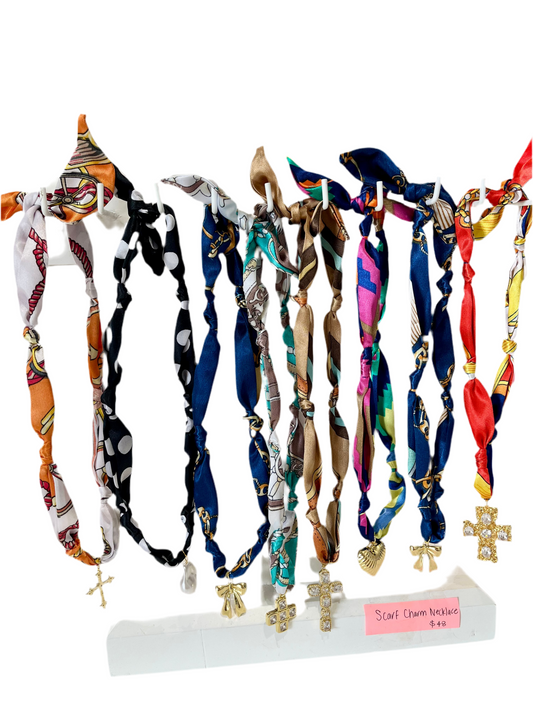 Scarf Charm Necklace