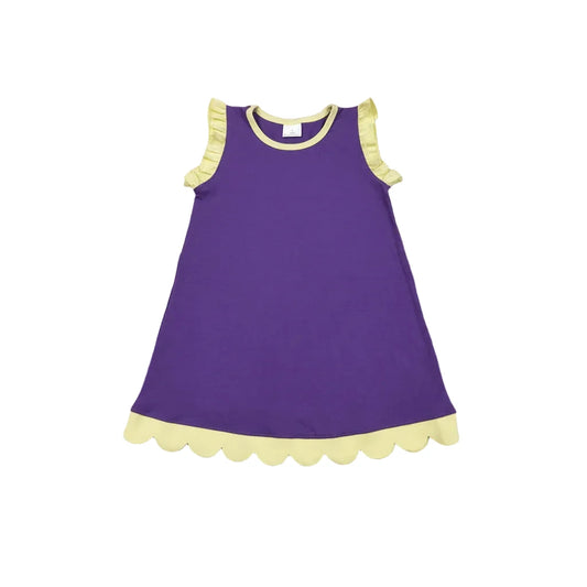 Game Day Scallop Dress