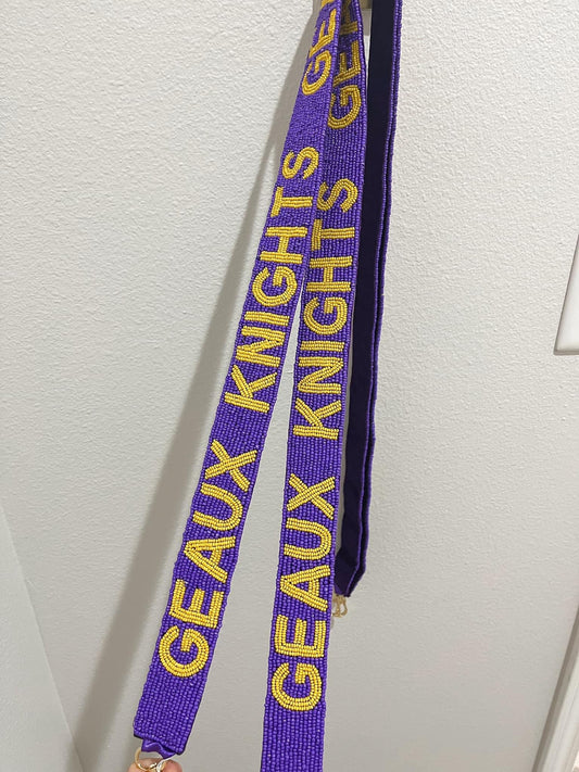 Geaux Knights Beaded Strap