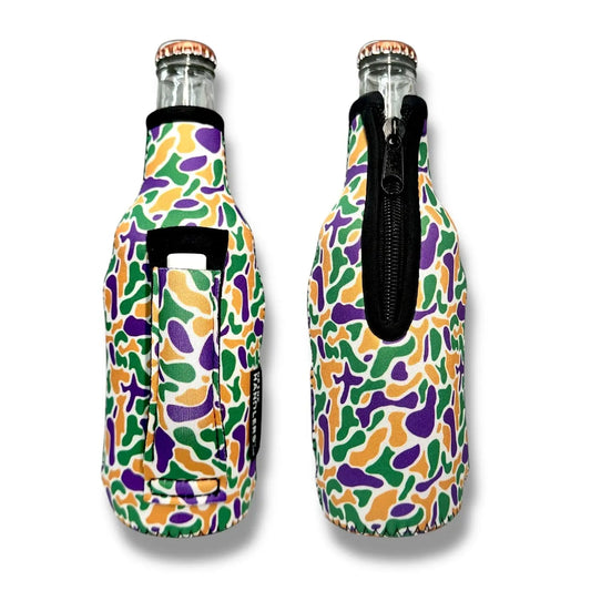 Mardi Gras Camo 12oz Bottleneck Handler™