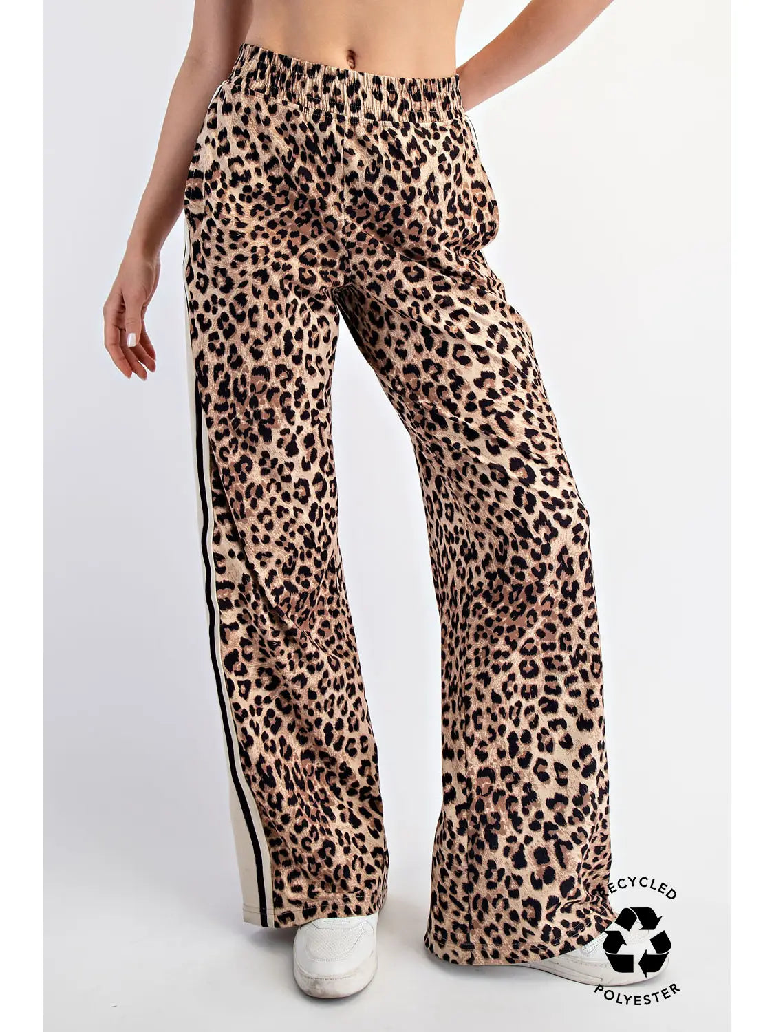 Leopard Track Pant