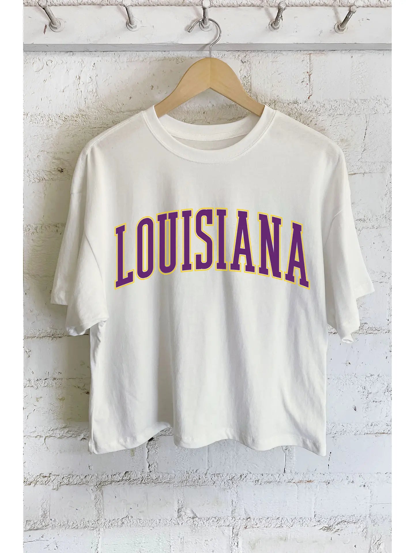 Louisiana Puff Graphic Top