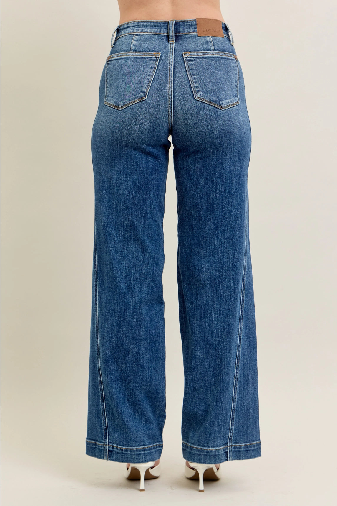 Judy Blue High Waisted Trouser Wide Leg