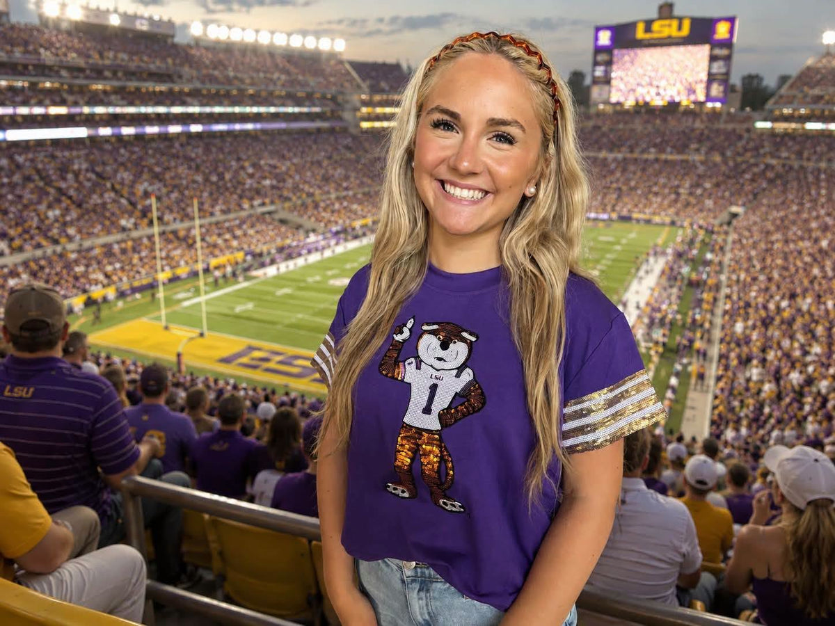 Sequin Mike Tee