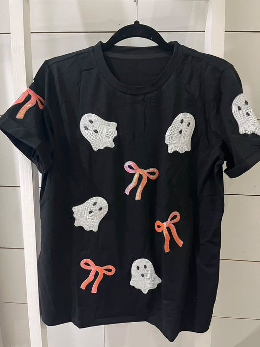 Sequin Boo Tee