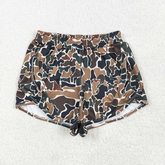 Women's Camo Athletic Shorts