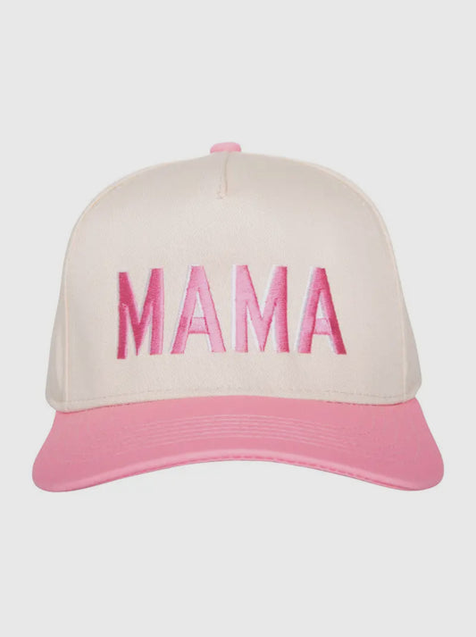Mama Trucker Hat- Pink