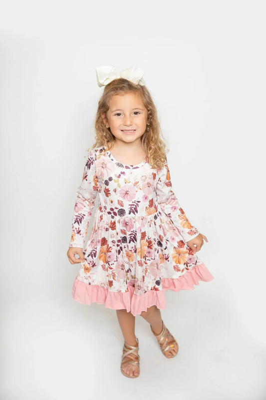 Floral Pumpkin Dress