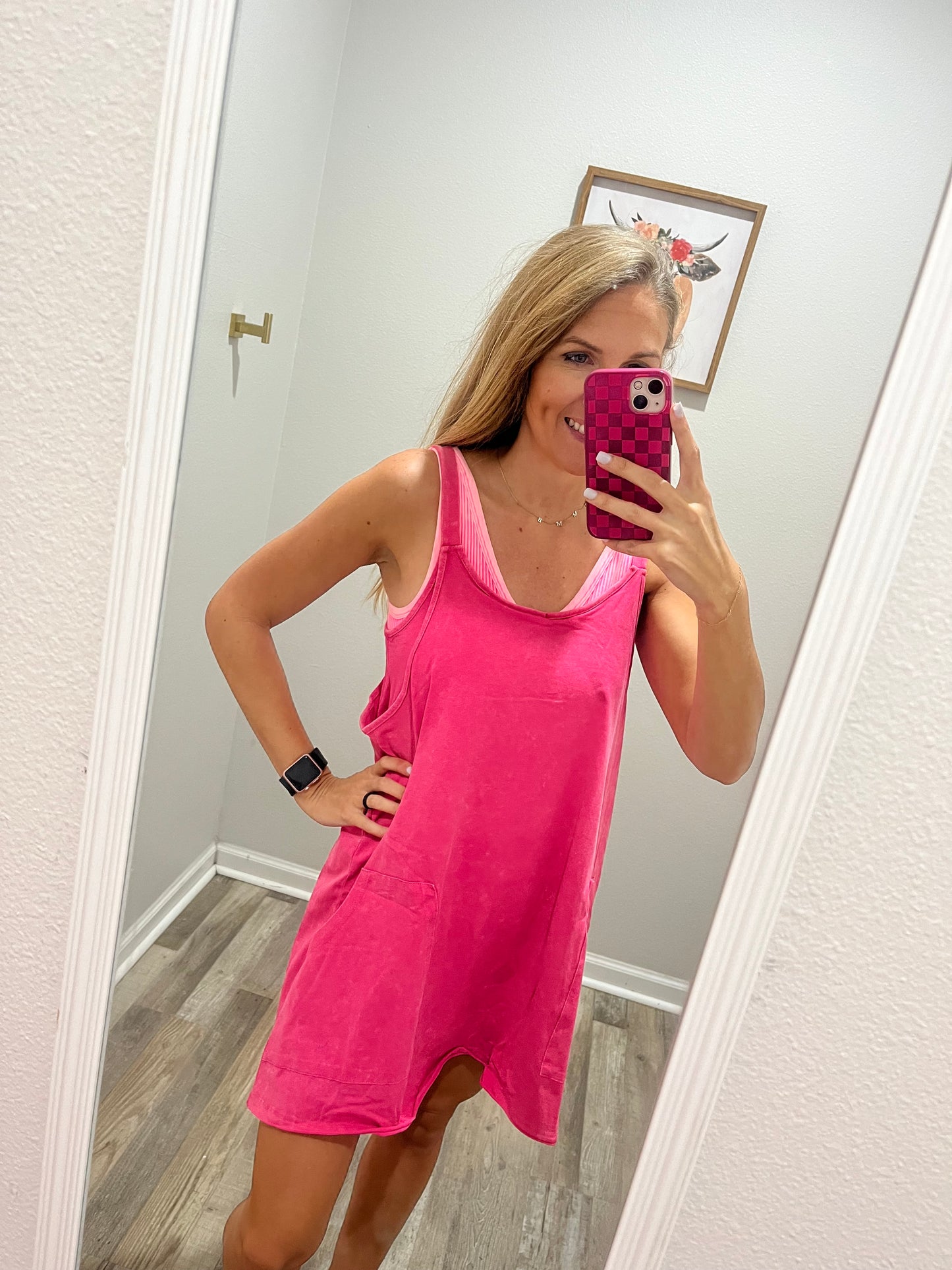 Claire Mineral Washed Dress