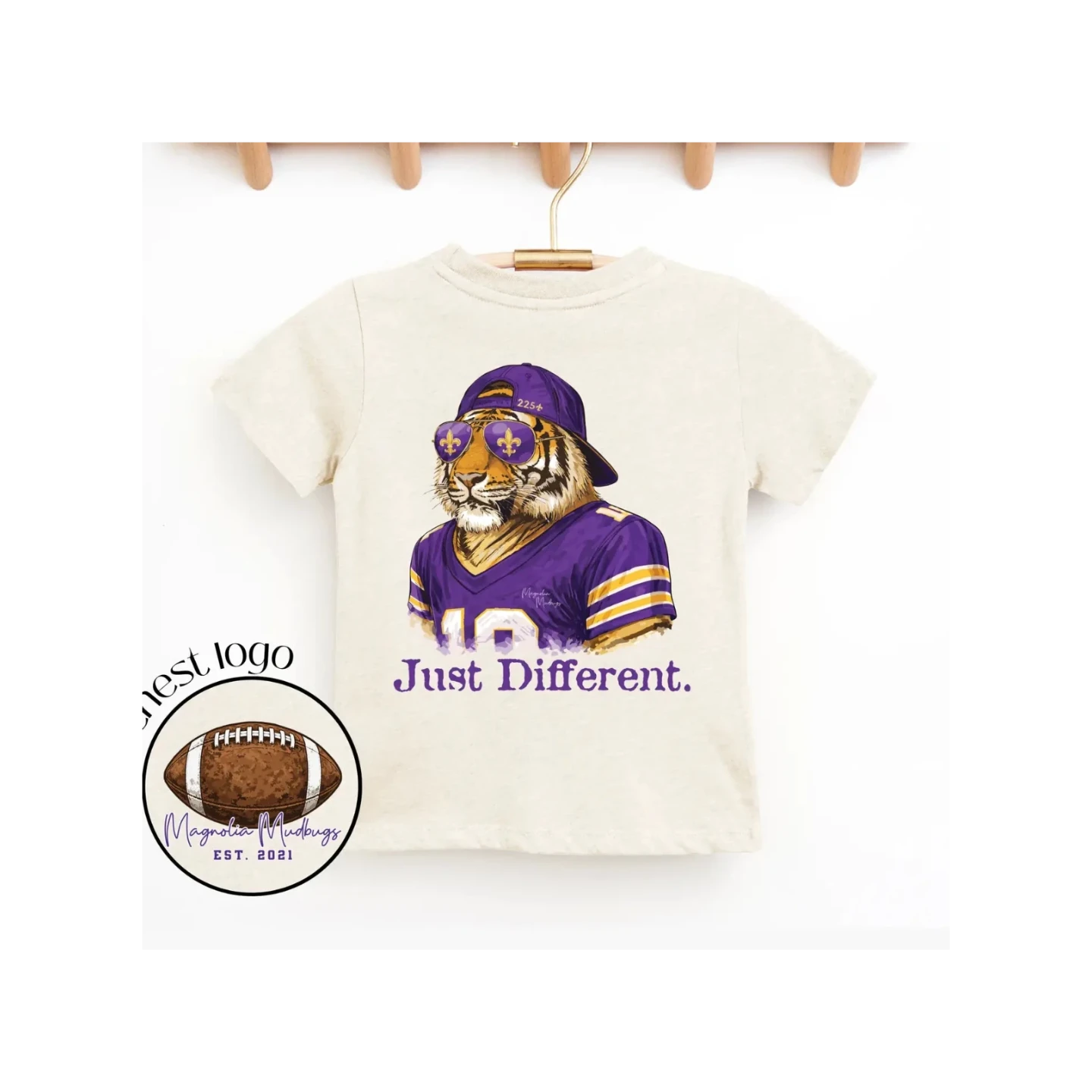 Just Different Kid's Football Tee