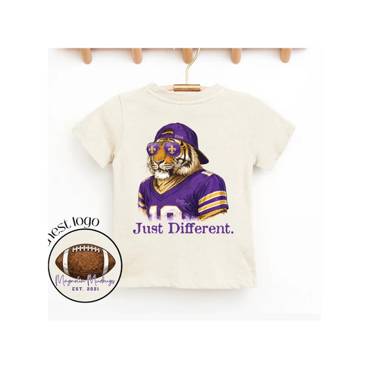 Just Different Kid's Football Tee
