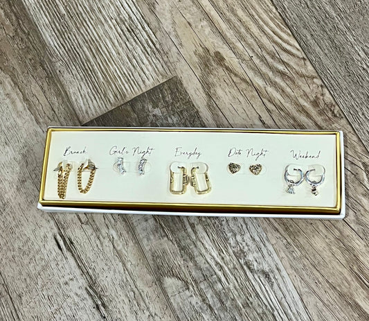 5 Day Earring Set