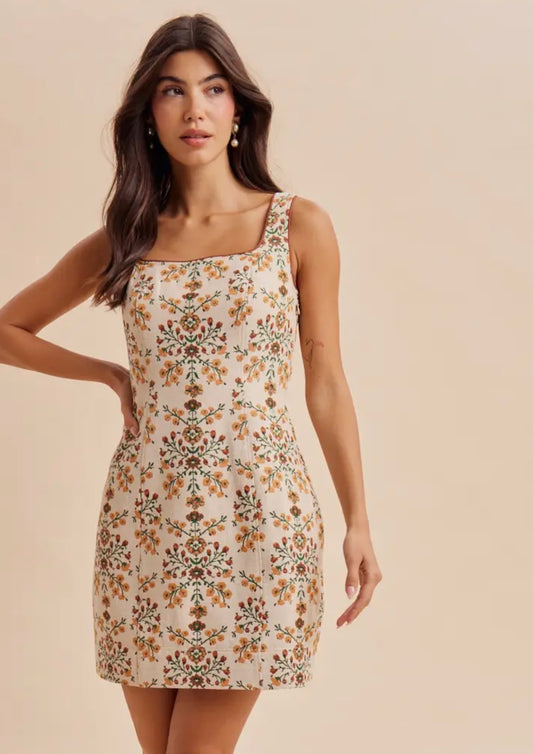 Fall Tapestry Dress