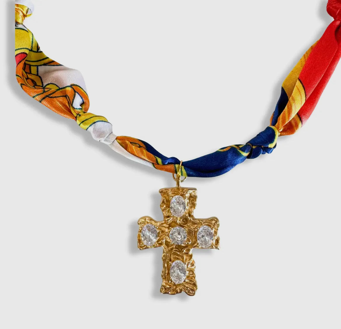 Scarf Charm Necklace